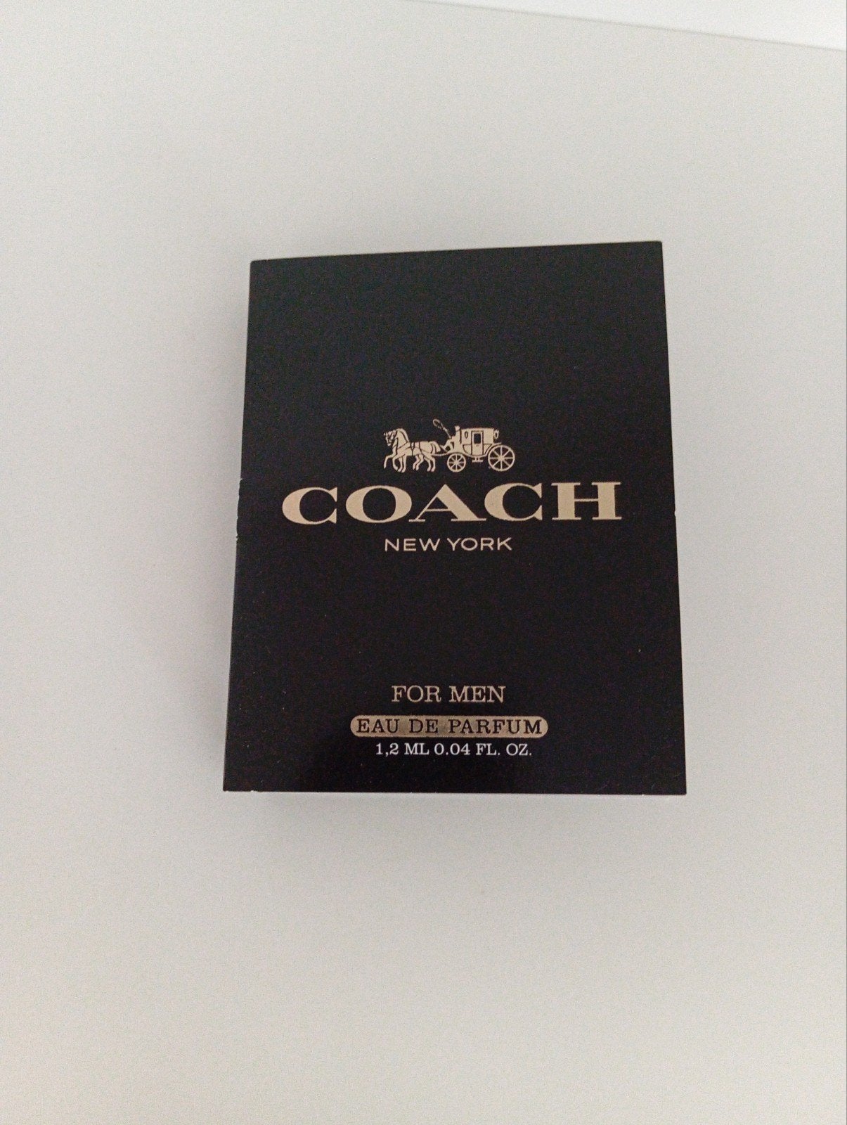 Nieuw Coach For Men Parfum 1,2ml sample, Ophalen of Verzenden, Nieuw