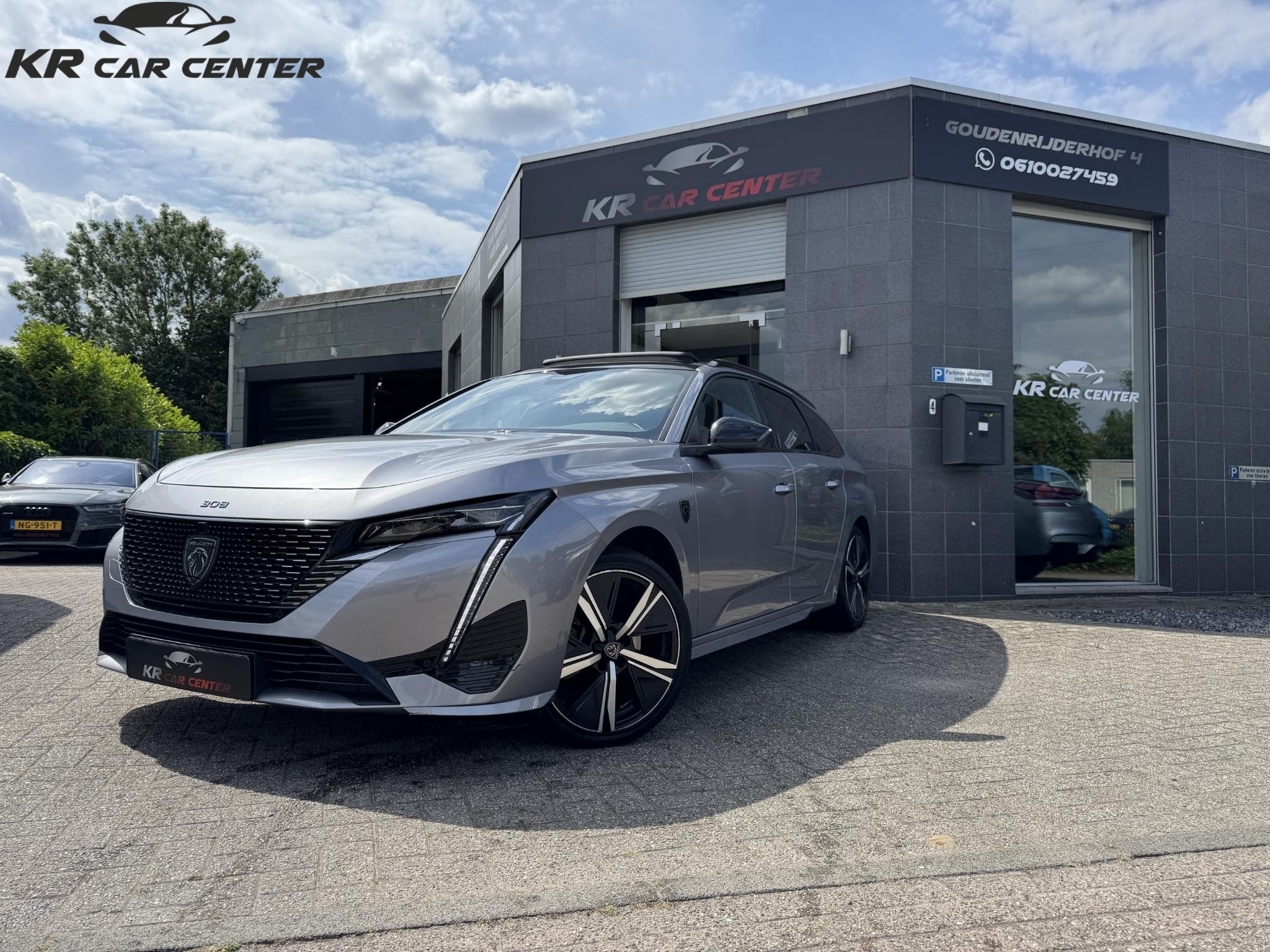 Peugeot 308 SW 1.2 PureTech GT PANO-VIRTUAL 3D-KEYLESS-LED-A, Auto's, Gebruikt, Euro 6, 1199 cc, Leder en Stof
