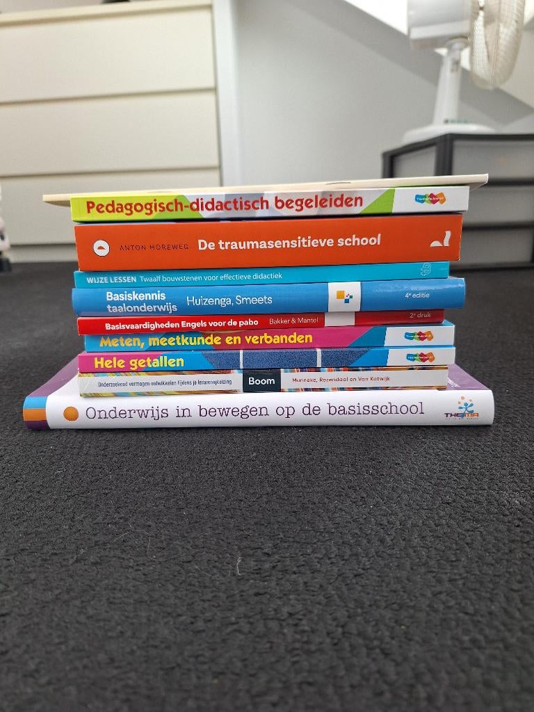 PABO boeken leerjaar 1 deeltijd, Ophalen, Alpha, Zo goed als nieuw, HBO