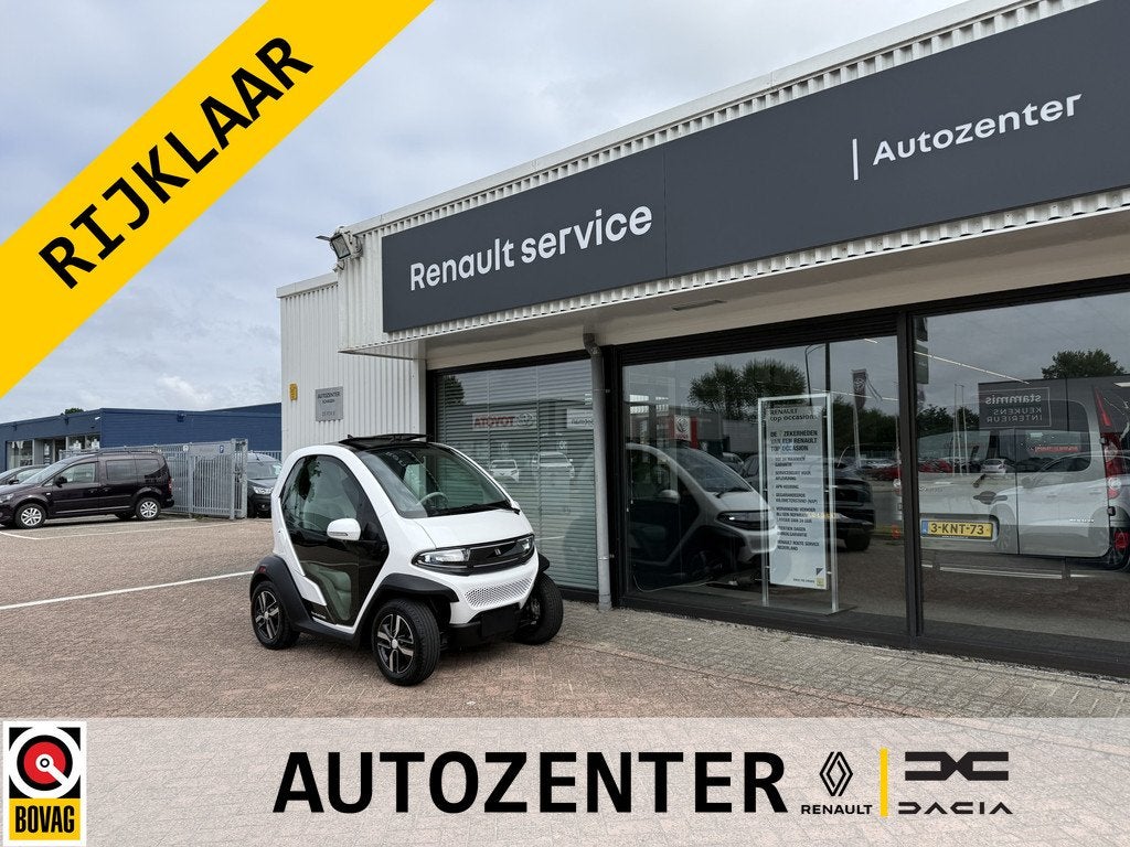 ELI Brommobiel Zero Plus Premium | airco | carplay | stuurbe, Gebruikt, Autozenter Schagen BV, Info@autozenter.nl, De Fok 8
1742PD  SCHAGEN, NL