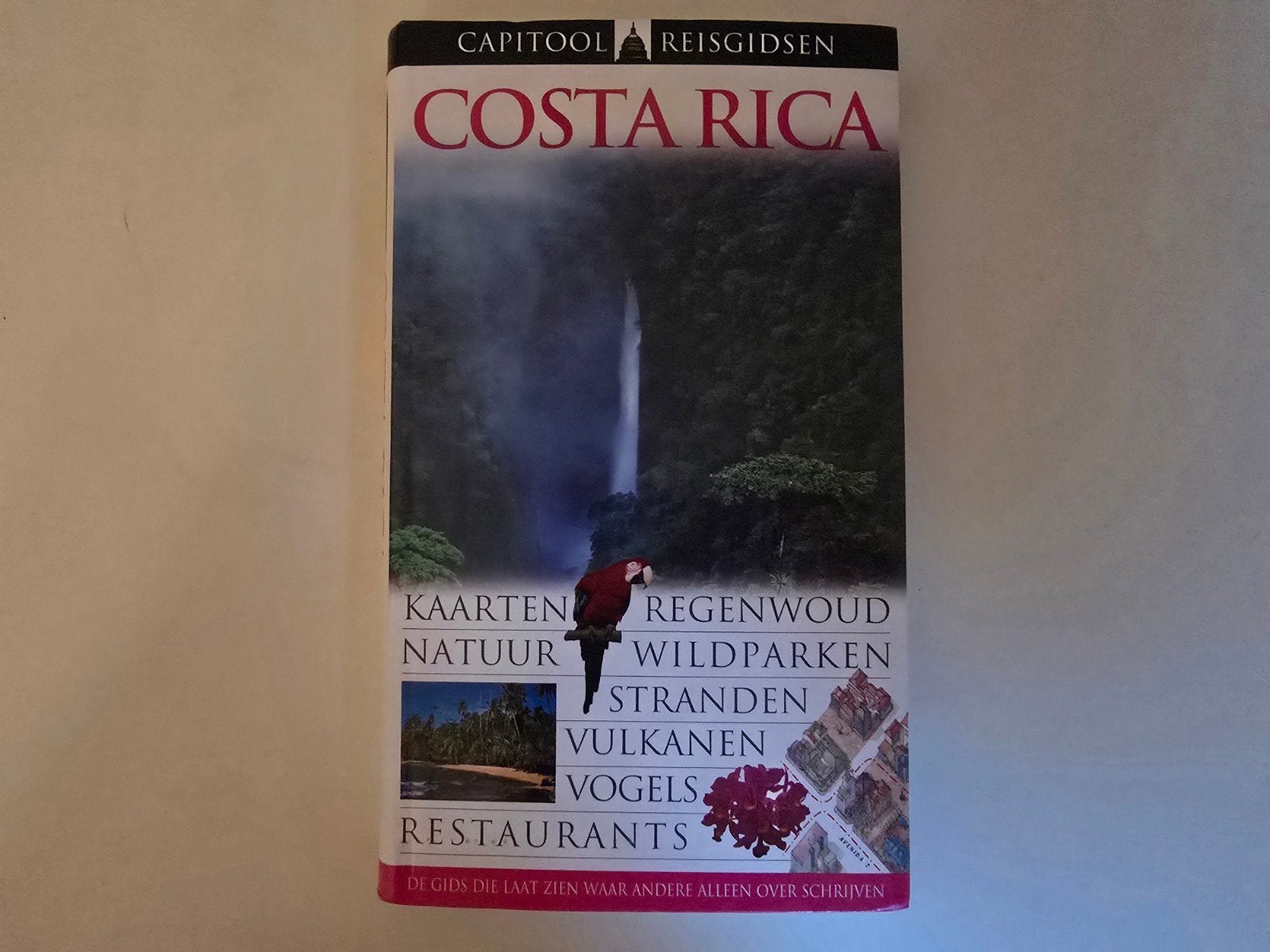 Capitool Reisgids Costa Rica - Ontdek de natuur en cultuur, Boeken, Gelezen, Capitool, Reisgids of -boek, Midden-Amerika