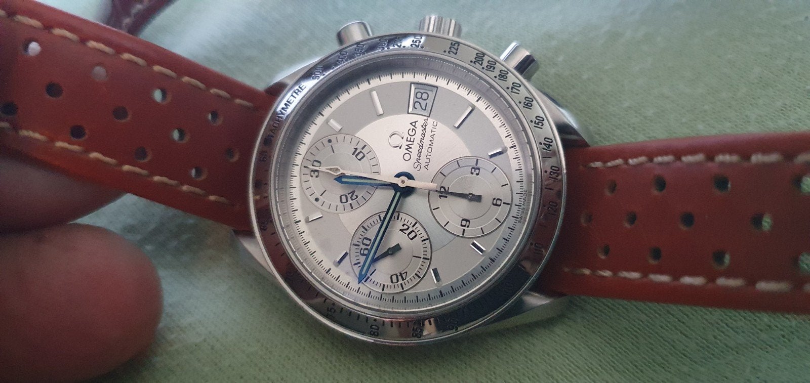 VERKOCHT Omega Speedmaster Date  Verkocht VERKOCHT, Sieraden, Tassen en Uiterlijk, Horloges | Heren, Staal, Gebruikt, Staal, Polshorloge