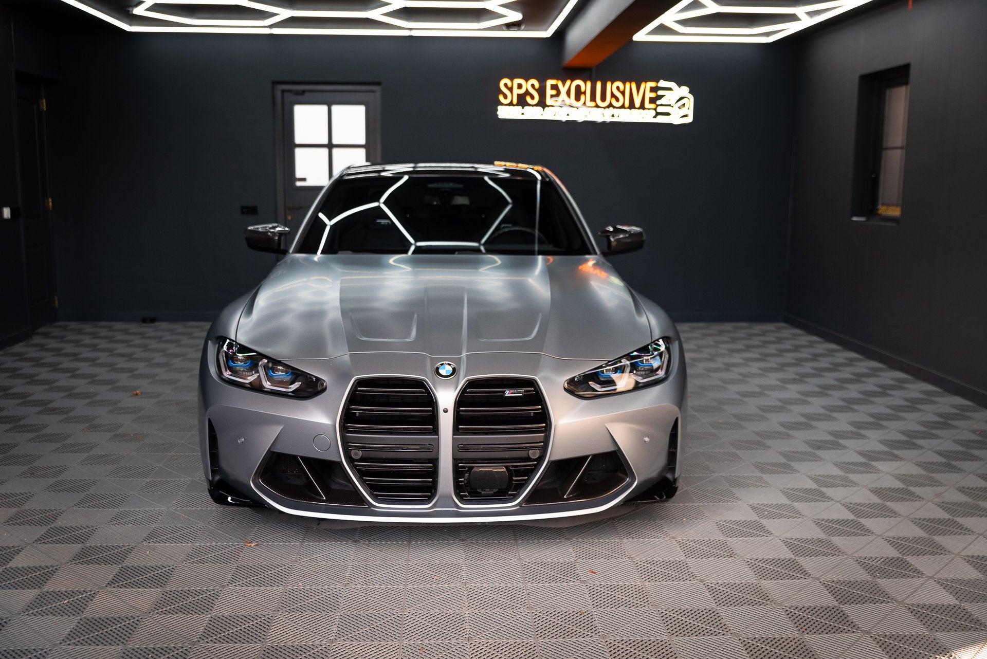 BMW 3 Serie M3 xDrive Competition / Garantie / Carbon / H&K, Automaat, Automatische klimaatregeling, Gebruikt, Zwart