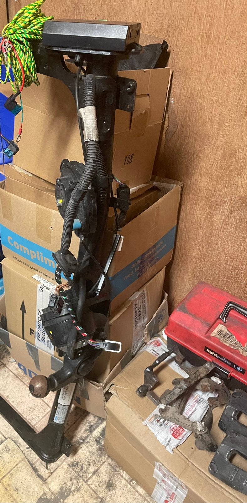 Vw originele swingbare trekhaak incl module en kabelboom, Auto-onderdelen, Ophalen of Verzenden, Gebruikt