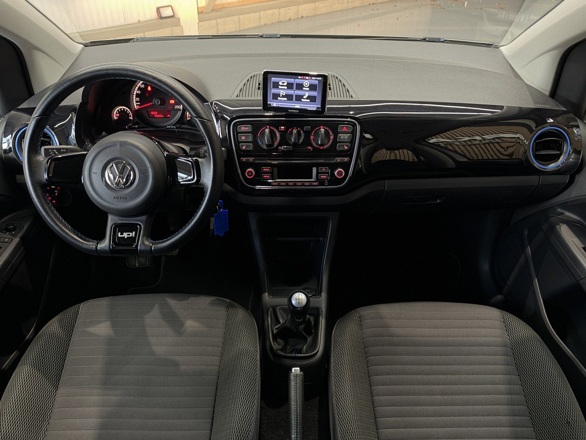 Volkswagen up! 1.0 Cup up! BlueMotion Navi | 15" | Airco | S, Auto's, Voorwielaandrijving, Stof, Gebruikt, 840 kg