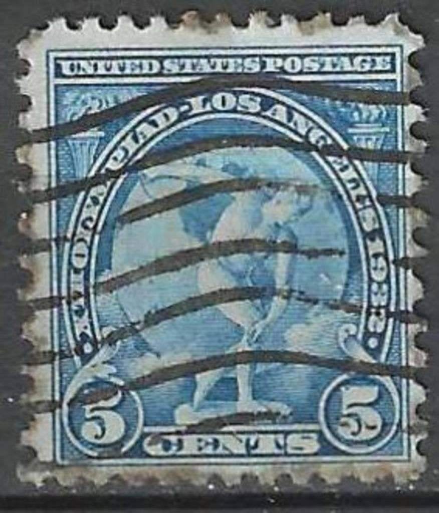 USA 1932 - Yvert 315 - Xe Olympische Spelen. (ST), Verzenden, Gestempeld, Noord-Amerika