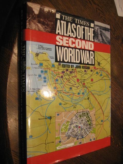 john keegan / the times atlas of the second world war, Tweede Wereldoorlog, Ophalen of Verzenden, Zo goed als nieuw, John Keegan
