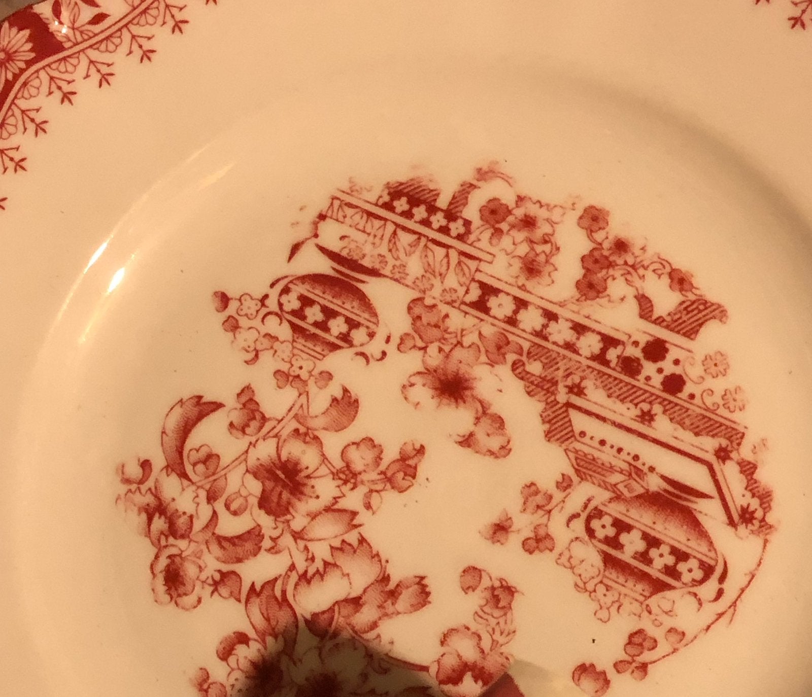 Rose servies, Ophalen