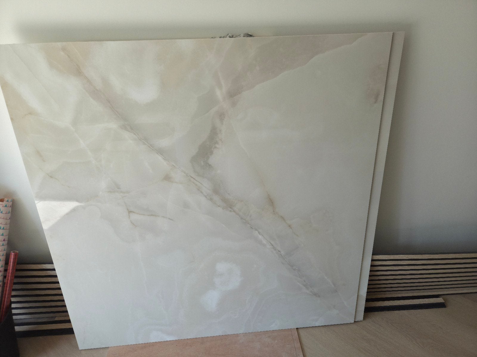 2 tegels 120x120 marmerlook, Ophalen, Nieuw, Overige typen