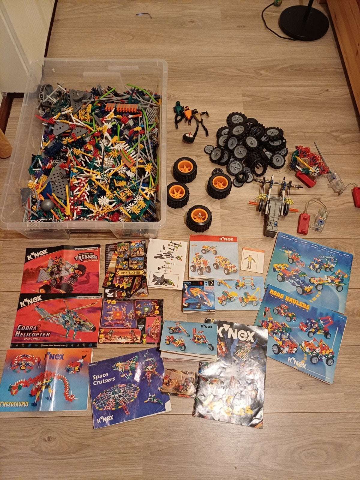 Knex met 4 motoren, Ophalen, Zo goed als nieuw, K'nex