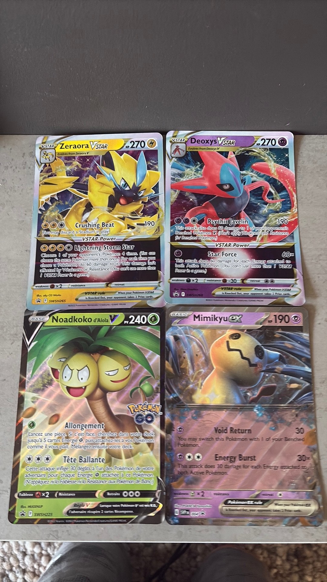 Jumbo Pokémon kaarten, Ophalen of Verzenden, Zo goed als nieuw, Meerdere kaarten, Foil