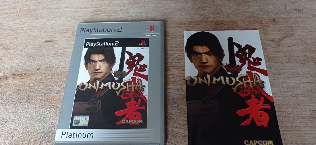 Onimusha Warlords playstation 2 ps2 game compleet, 1 speler, Ophalen of Verzenden, Zo goed als nieuw, Vanaf 3 jaar
