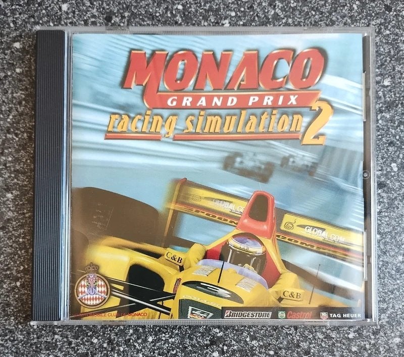Monaco Grand Prix racing simulation 2, Verzenden, 1 speler, Racen en Vliegen, Zo goed als nieuw