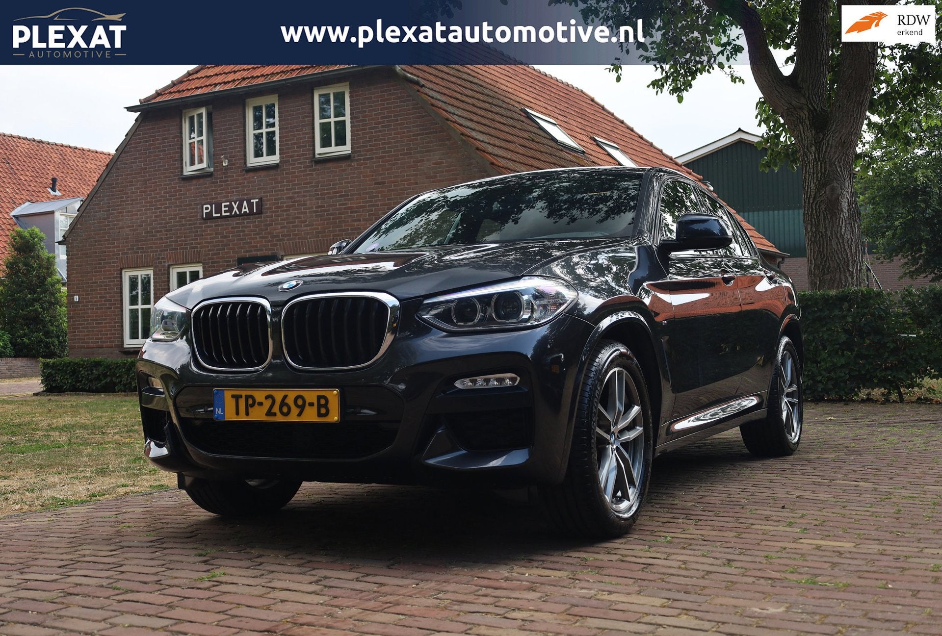 BMW X4 XDrive20i High Executive Aut. | M-Pakket | Stuurwielv, Auto's, Automaat, 1998 cc, Gebruikt, 4 cilinders
