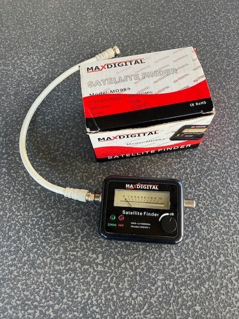 Max digitale Satelliet zoeker, Ophalen of Verzenden