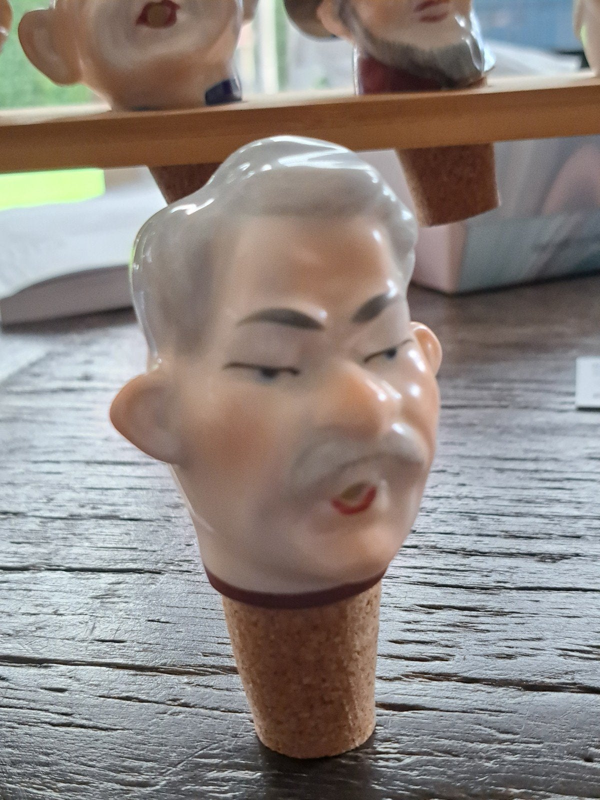 Vintage Duitse porseleinen flesdop, Antiek en Kunst, Ophalen of Verzenden