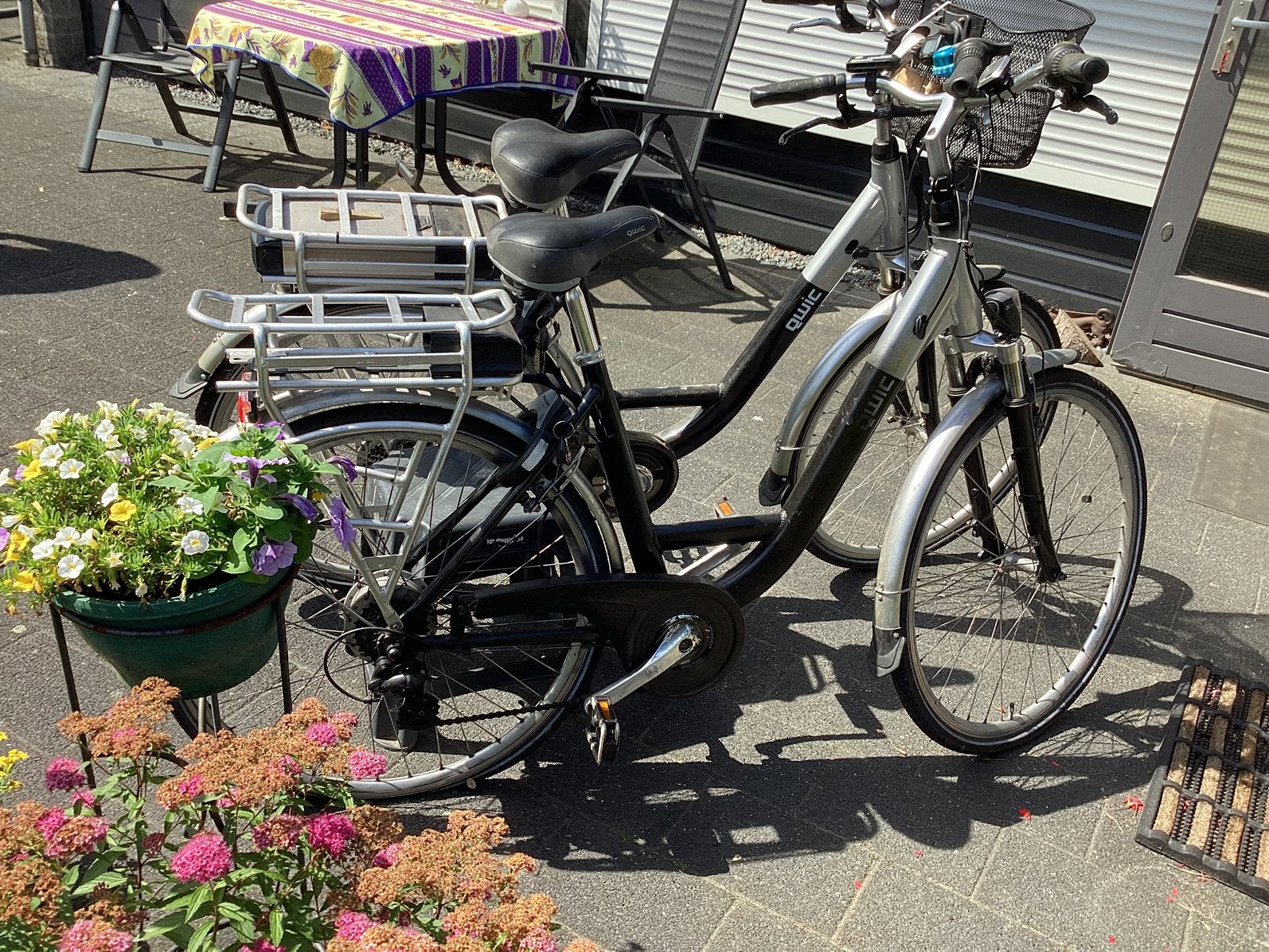 E-bike, Fietsen en Brommers, Elektrische fietsen, Ophalen, Qwic, Gebruikt, 51 tot 55 cm
