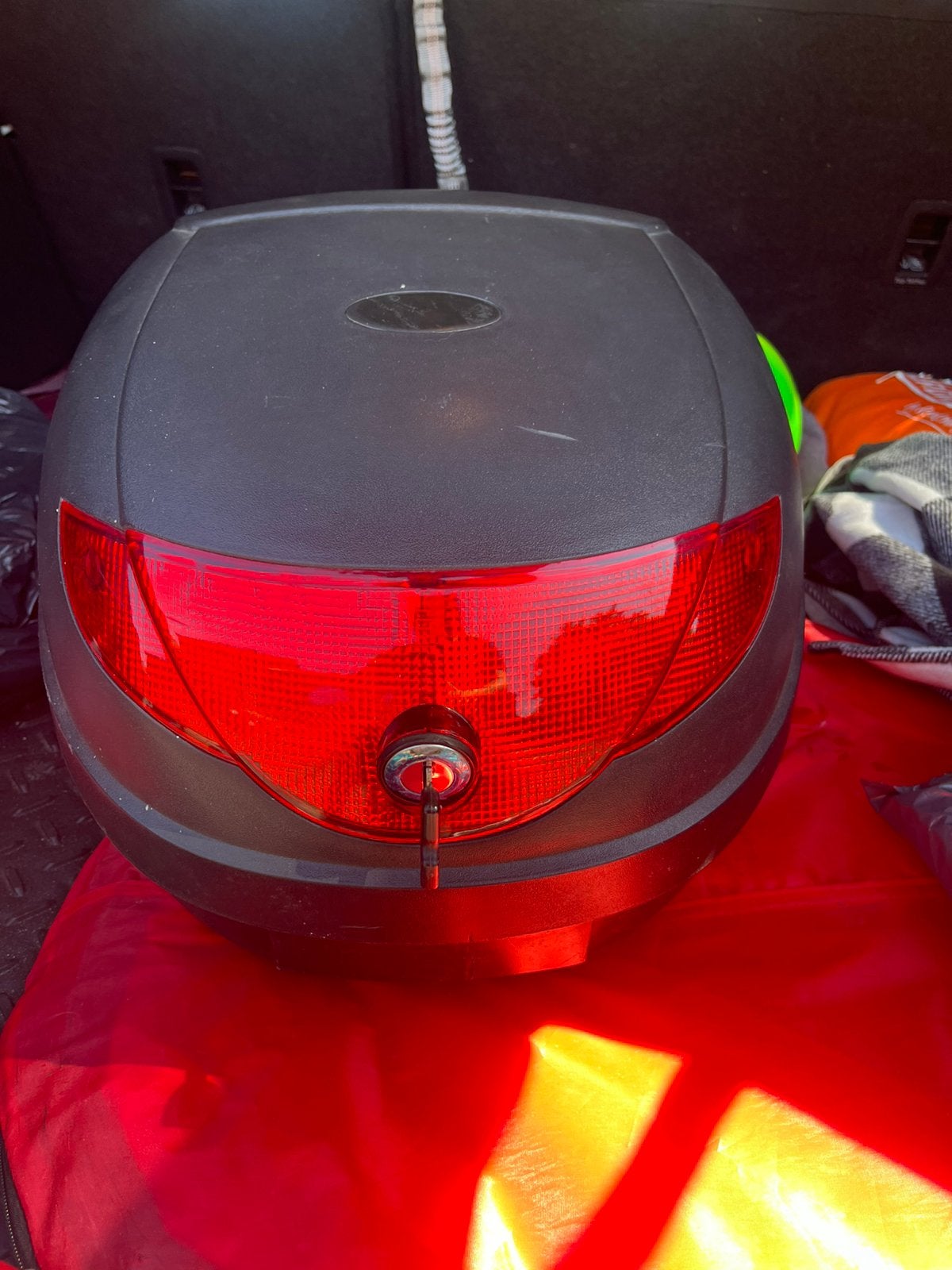motobike box, Ophalen, Zo goed als nieuw