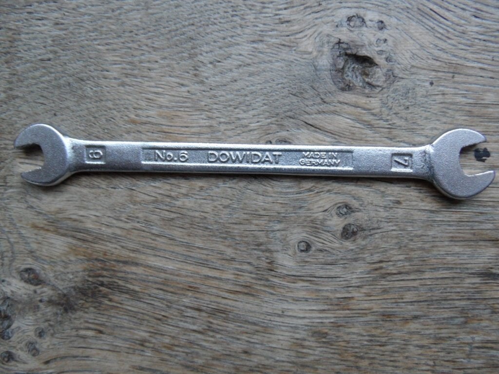 Dowidat (Gedore) No 6 steeksleutel 6 7 12 13 20 22, Doe-het-zelf en Verbouw, Gereedschap | Handgereedschap, Ophalen of Verzenden