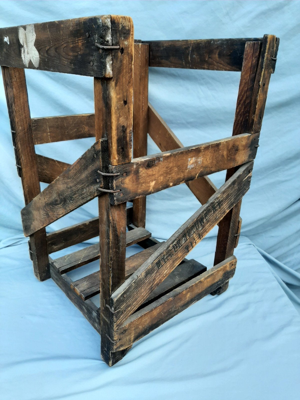 Oude houten krat, Ophalen of Verzenden