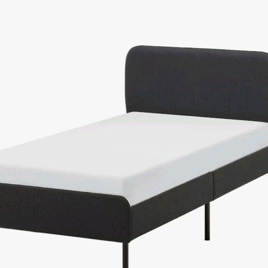IKEA SLATTUM bed, Ophalen, Eenpersoons, Wit, Zo goed als nieuw