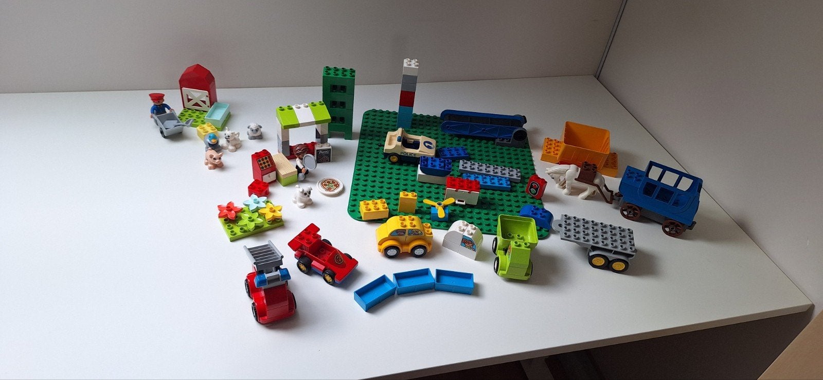 Grote Duplo collectie met diverse sets en figuren, Gebruikt, Ophalen of Verzenden, Inclusief minifiguren, Duplo