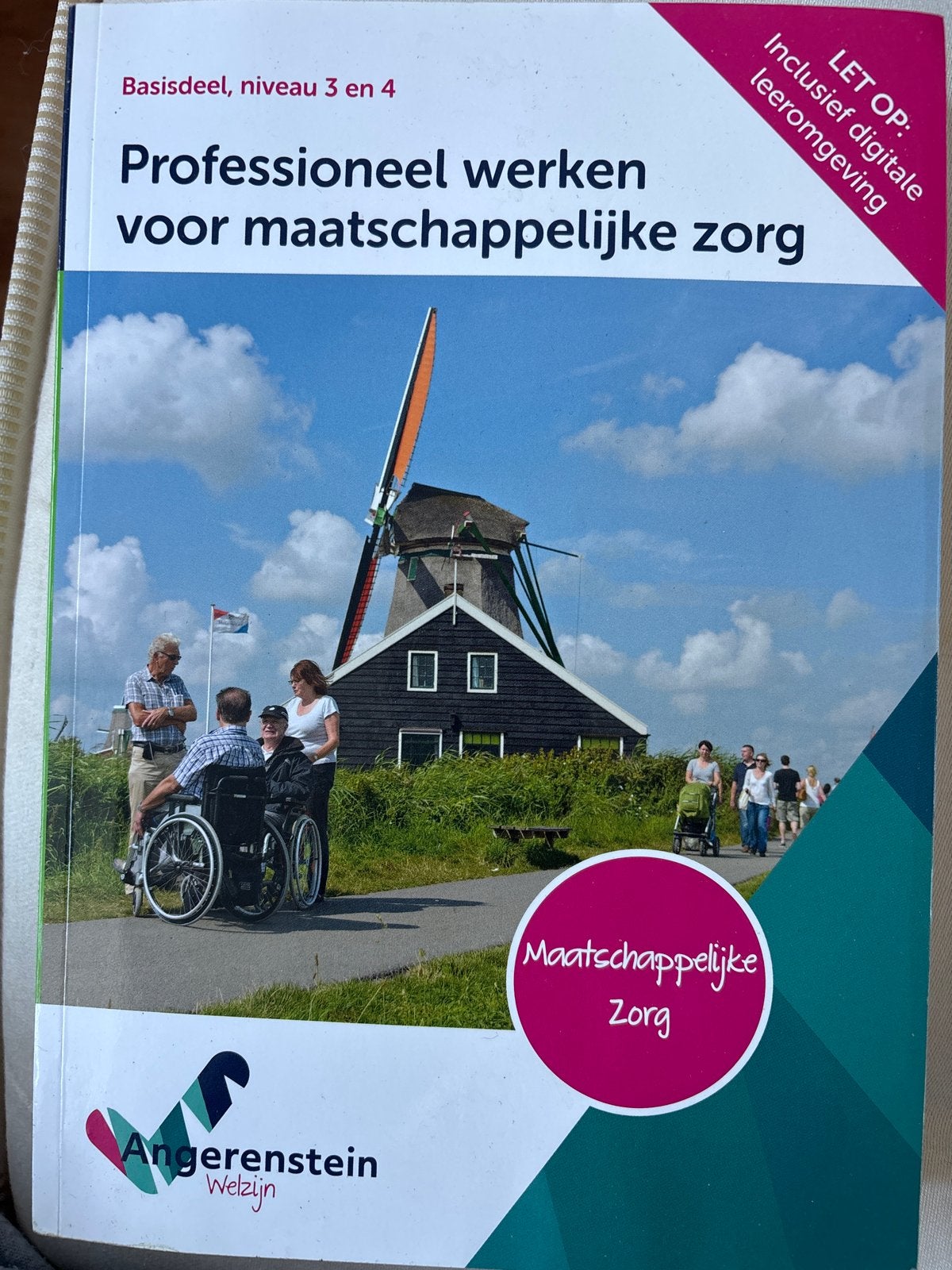 Professioneel werken voor maatschappelijke zorg, Boeken, Ophalen of Verzenden, Gamma, Zo goed als nieuw, MBO