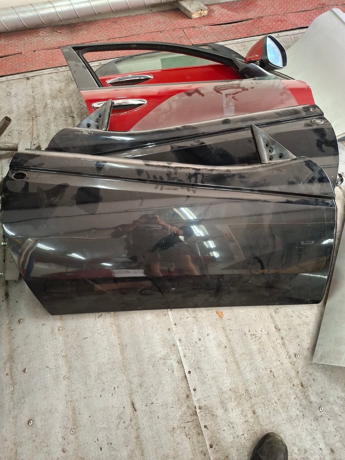 Raammechanisme met deur Alfa Romeo GTV/Spider (916) Zwart, Ophalen, Gebruikt, Alfa Romeo