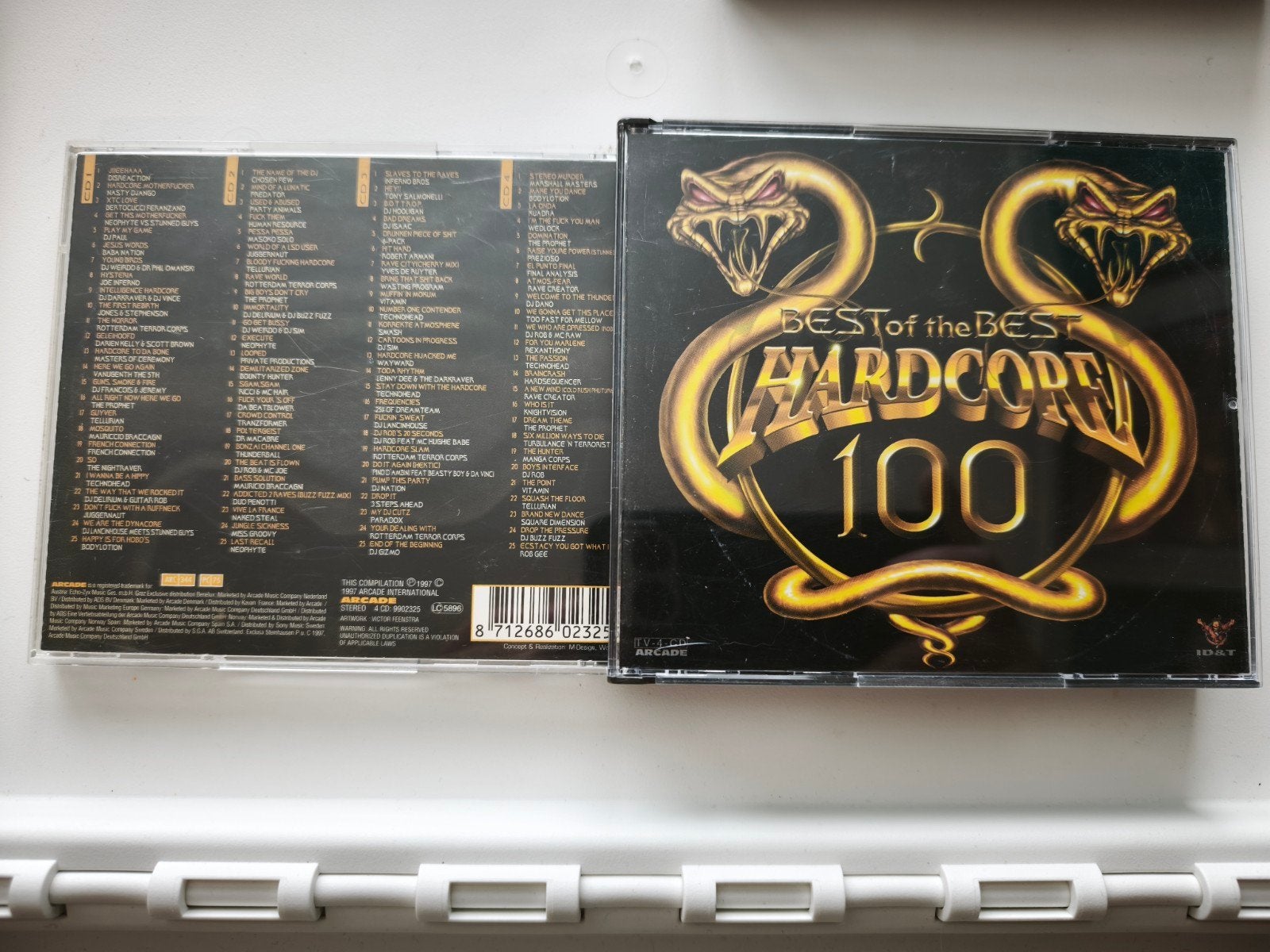 best of Hardcore 100 deel 1, Ophalen of Verzenden, Zo goed als nieuw, 1 bandje