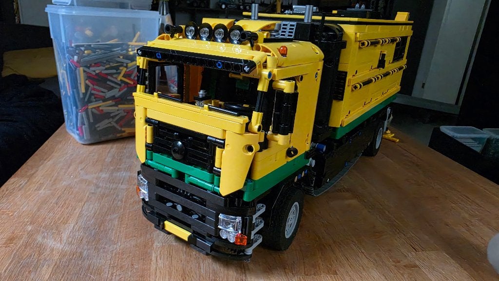 Lego moc Cone Penetration Test Truck Designer Han, Lego, Ophalen of Verzenden, Zo goed als nieuw, Technic