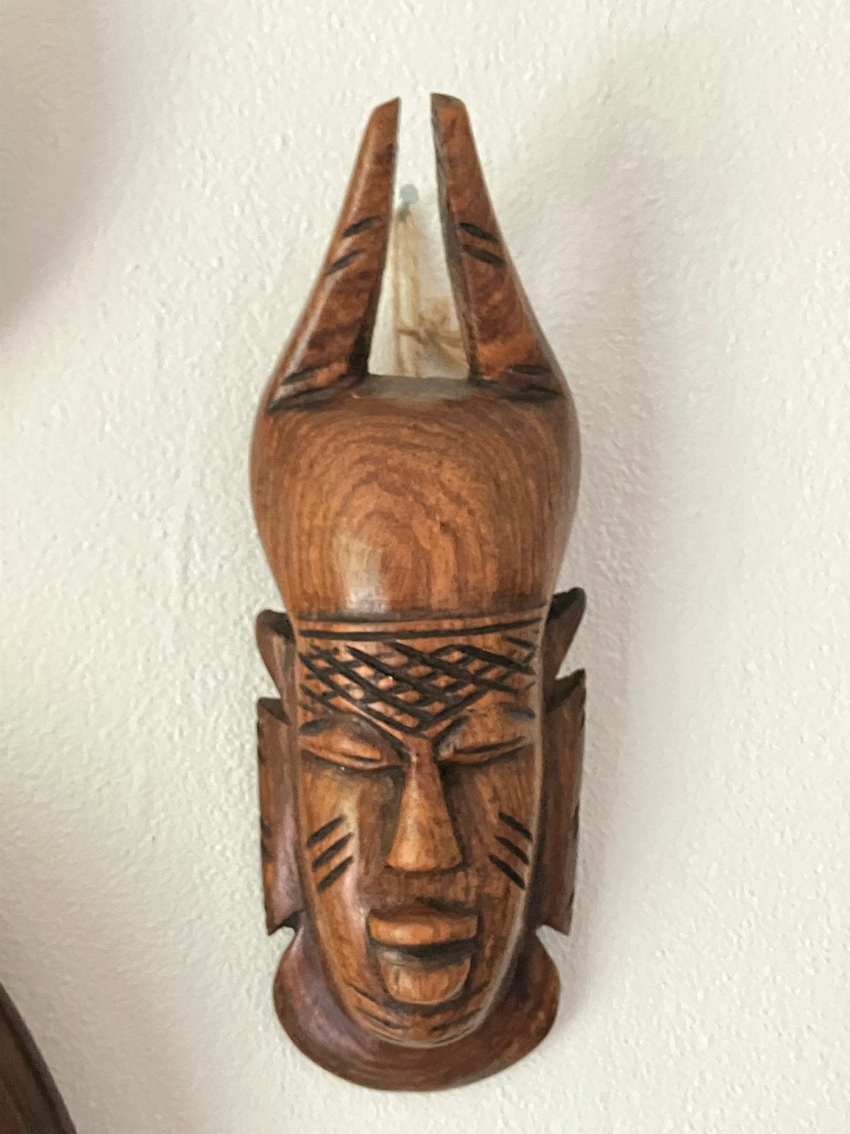 Afrikaans Houten Masker - Wanddecoratie, Antiek en Kunst, Overige onderwerpen, Minder dan 20 cm, Handgemaakt, Hout