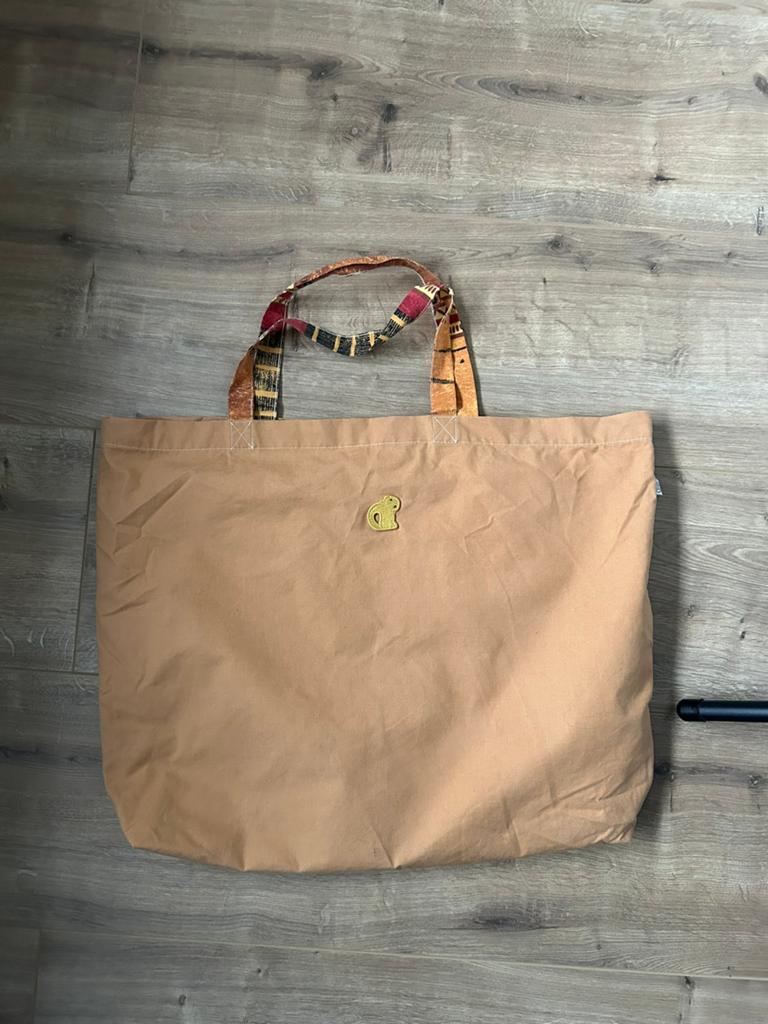 Bruine shopper bever, Ophalen of Verzenden, Gebruikt, Bruin, Shopper