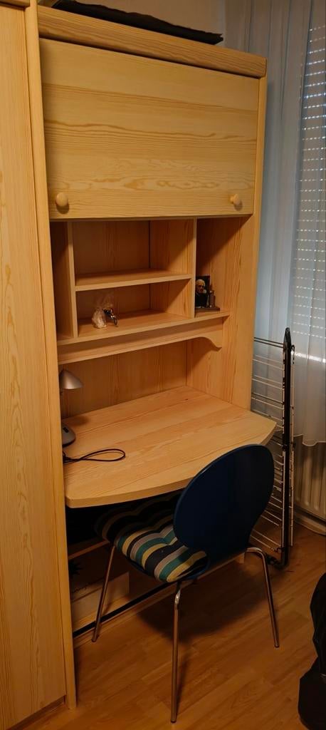 Complete tienerkamer van Heylen - Bureau, kast, bed, enz., Huis en Inrichting, Ophalen, Zo goed als nieuw