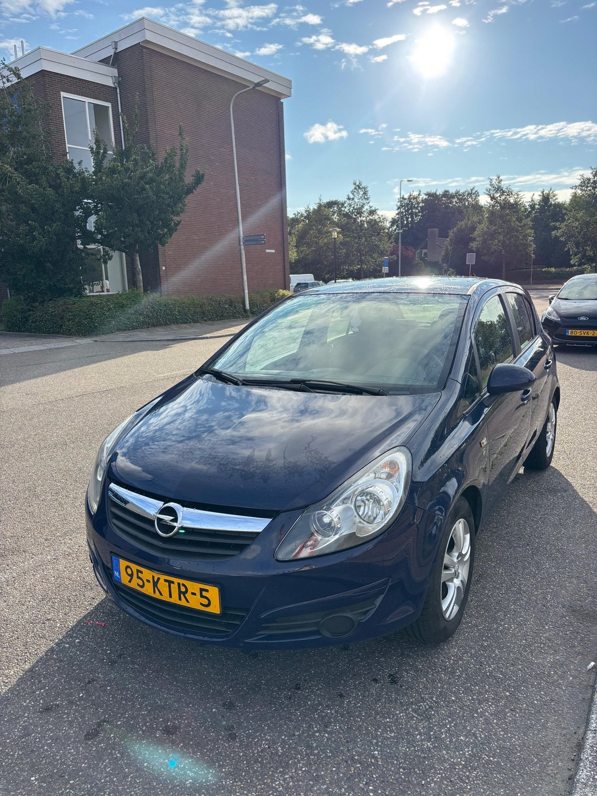 Opel Corsa 1.0 12V 5D 2010 Blauw, 40 €/maand, 1045 kg, Blauw, Origineel Nederlands