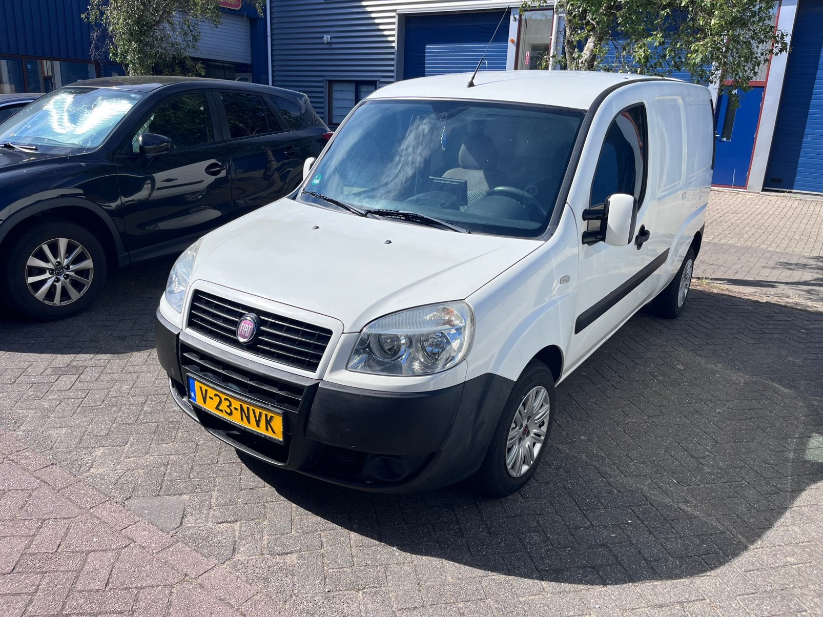 Fiat doblo max, Auto's, Voorwielaandrijving, Stof, Zwart, Wit