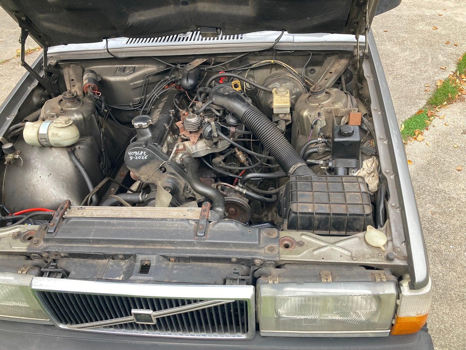 Volvo 740 2.3 GL AUT 1986 Anthraciet, foto 6