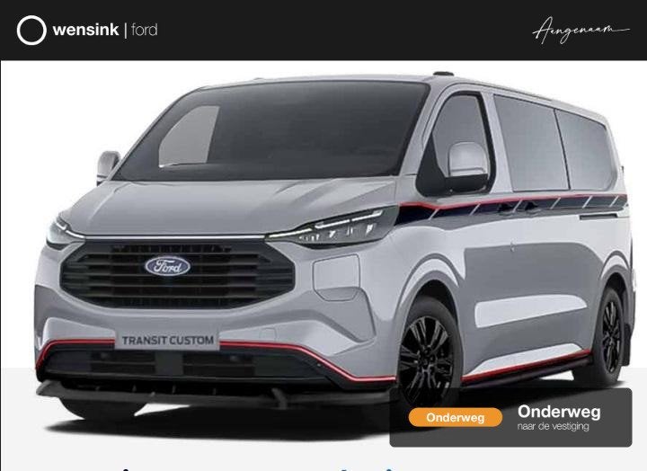 Ford Transit Custom 320 2.5 PHEV L2H1 Grey Platinum Gesloten