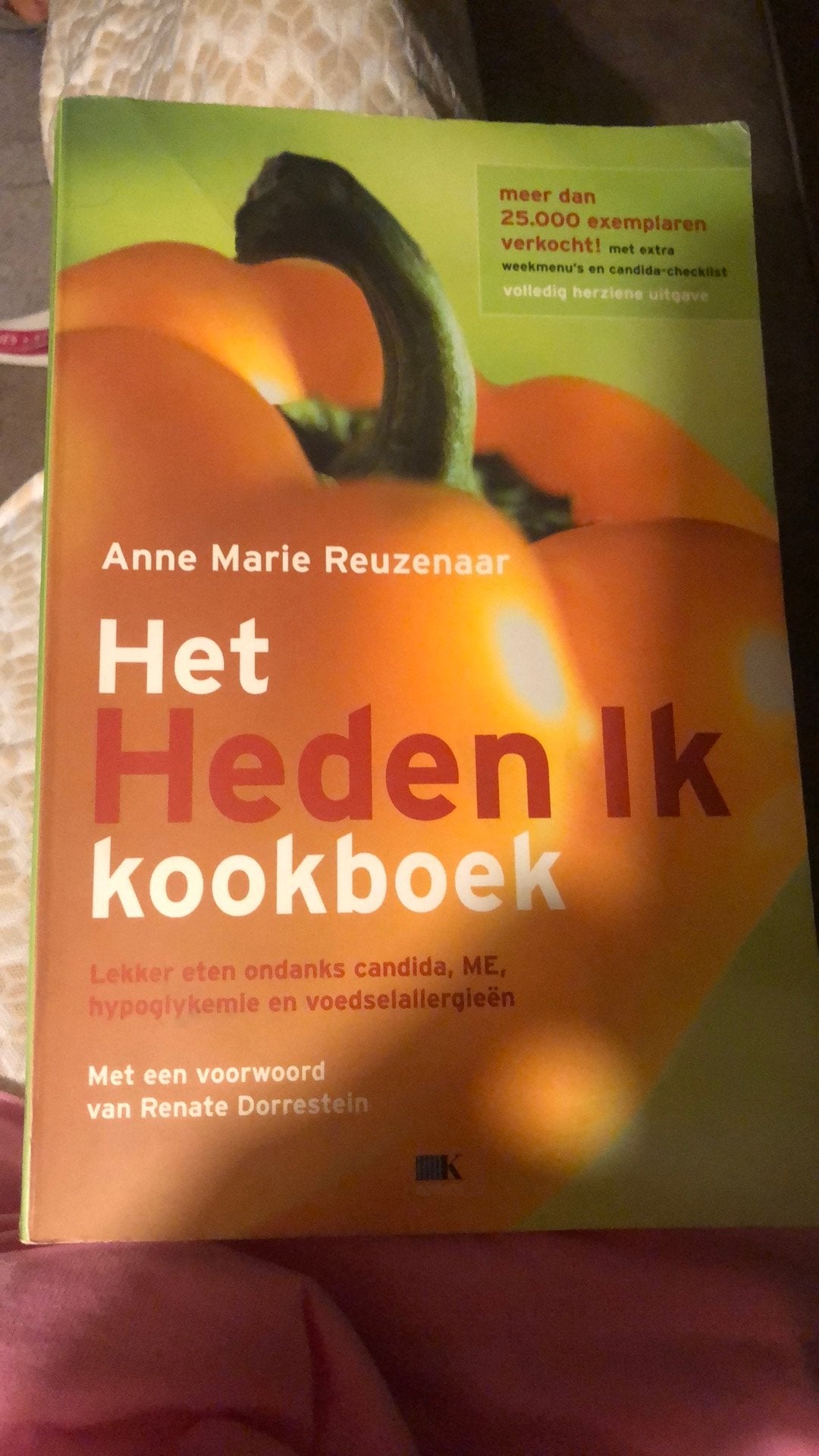 Het Heden Ik kookboek van Anne Marie Reuzenaar, Ophalen of Verzenden, Zo goed als nieuw