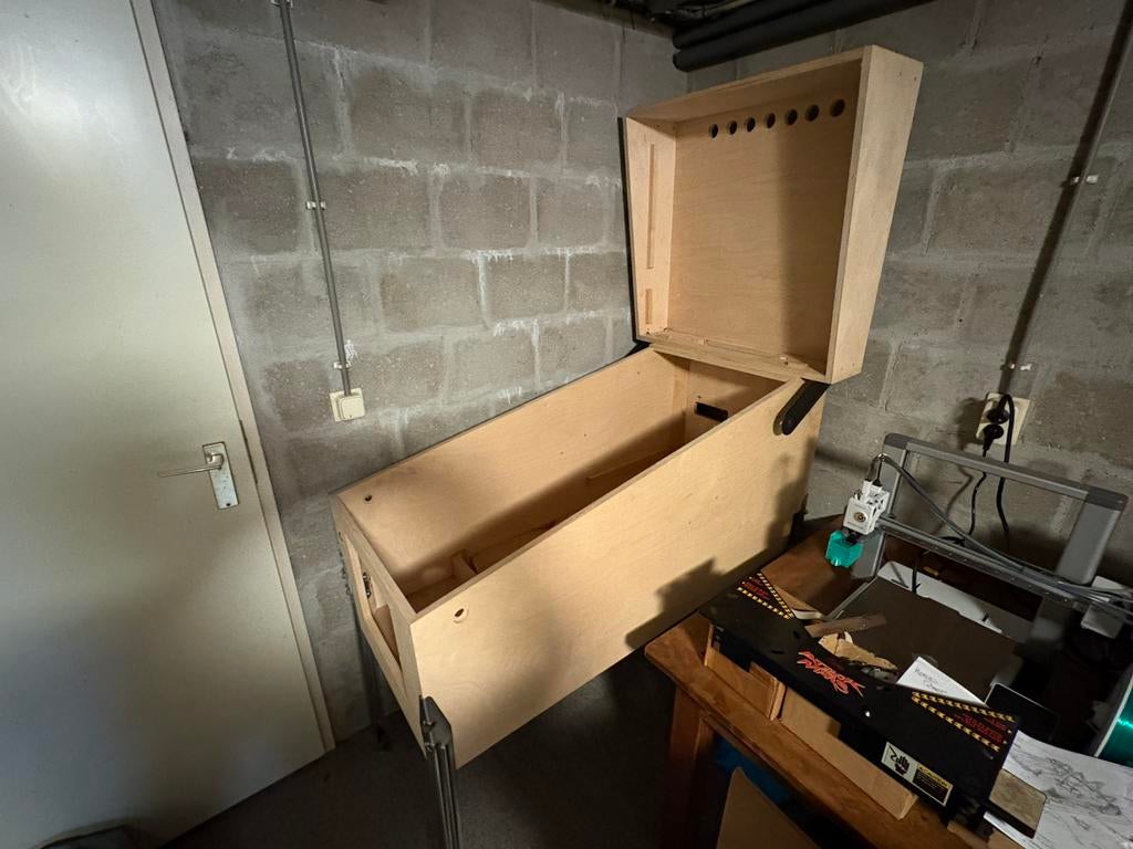 Kabinet Flipperkast WPC stijl, Ophalen, Zo goed als nieuw, Flipperkast