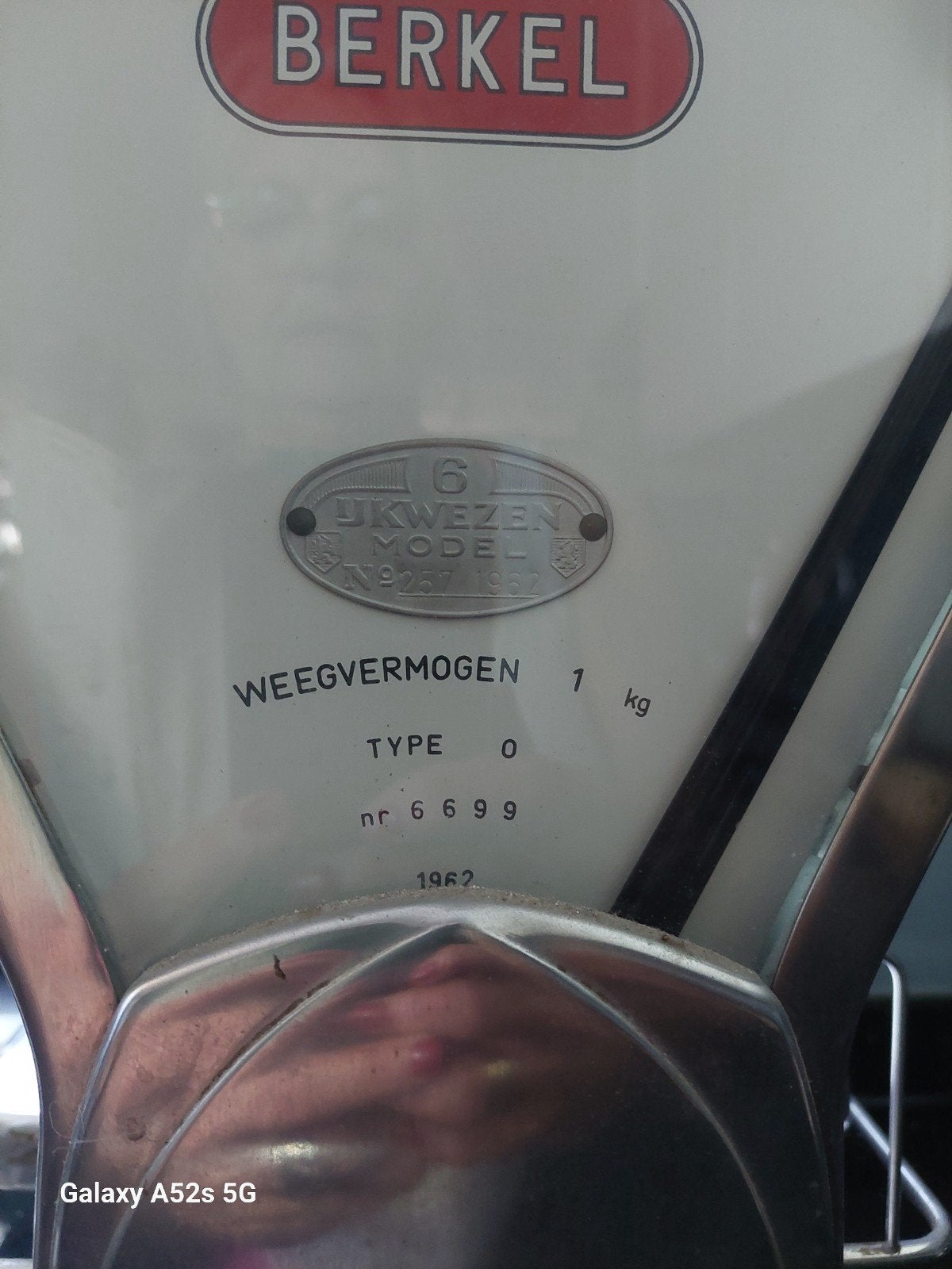 Berkel weegschaal, Witgoed en Apparatuur, Ophalen, Winkelweegschaal, Minder dan 10 kg