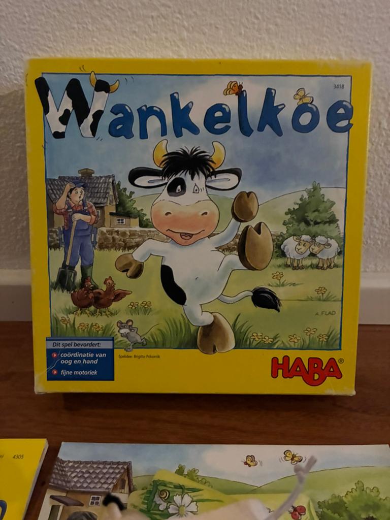 HABA - Wankelkoe - compleet, Ophalen, Zo goed als nieuw