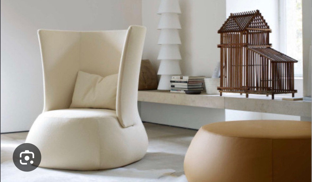 B&B Italia - Fat chair / high back, Huis en Inrichting, Ophalen, Gebruikt, Stof