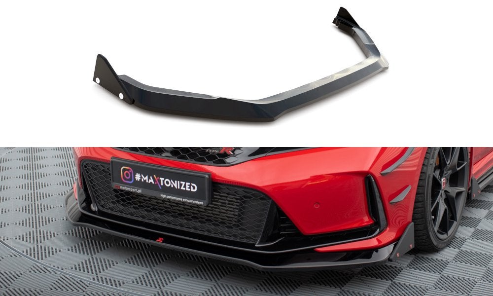 Voorlip sideskirt diffuser spoiler - Honda Civic Type-R 23+, Ophalen of Verzenden