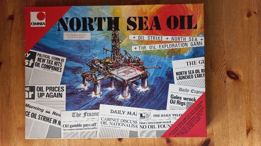 North Sea Oil bordspel in versie Engels, Hobby en Vrije tijd, Gezelschapsspellen | Bordspellen, Vijf spelers of meer, Ophalen of Verzenden