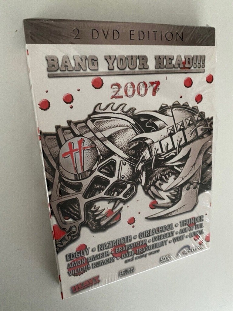 Bang Your Head!!! Festival - 2007 (2DVD) Nieuw in seal, Alle leeftijden, Ophalen of Verzenden, Nieuw in verpakking