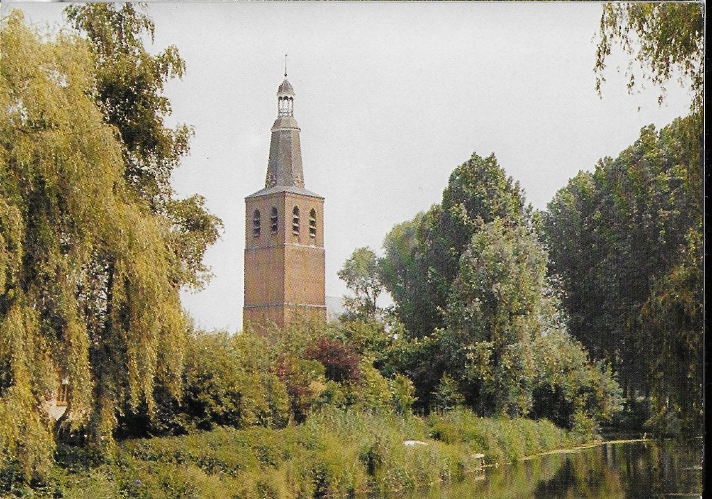 Sint Oedenrode gezicht op de knoptoren ansichtkaart ( 433 ), Ophalen of Verzenden, 1980 tot heden, Gelopen