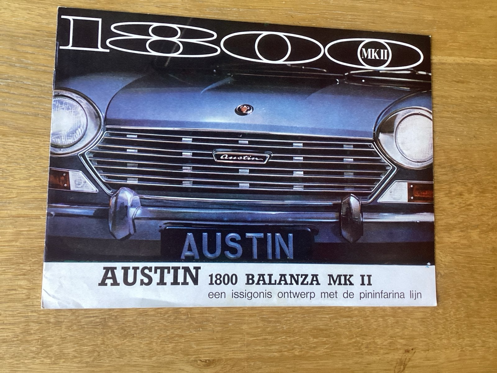 Austin 1800 Balanza MK II brochure (1969), Ophalen of Verzenden, Zo goed als nieuw, Overige merken