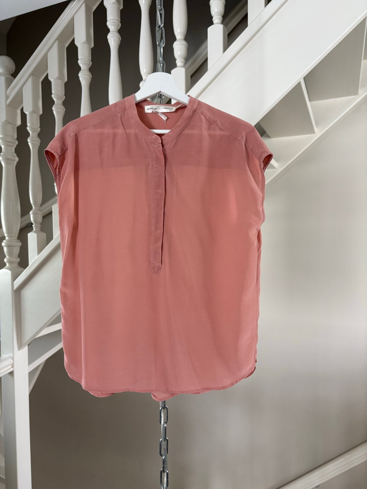 Blouse mouwloos InWear roze maat 36 (S), Ophalen of Verzenden, Zo goed als nieuw, Maat 36 (S), Roze