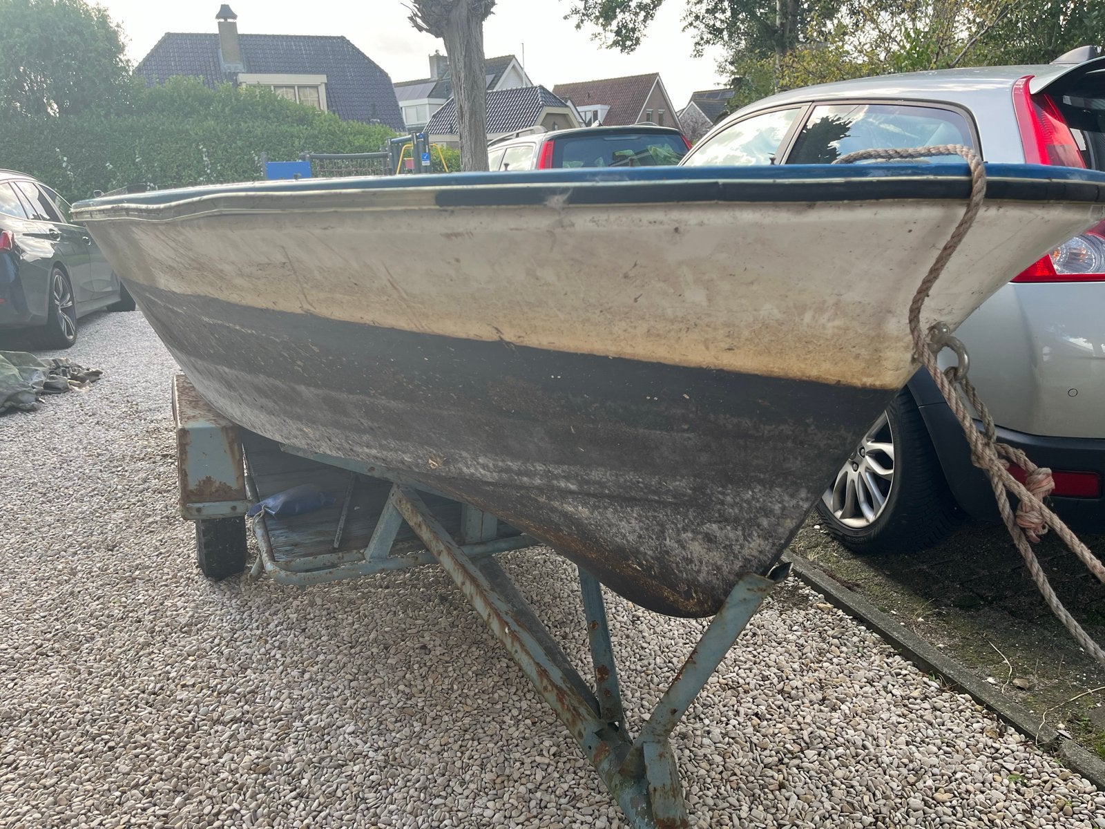 Trawler +boot 3.60m - opknapper, zonder motor, Ophalen, Gebruikt