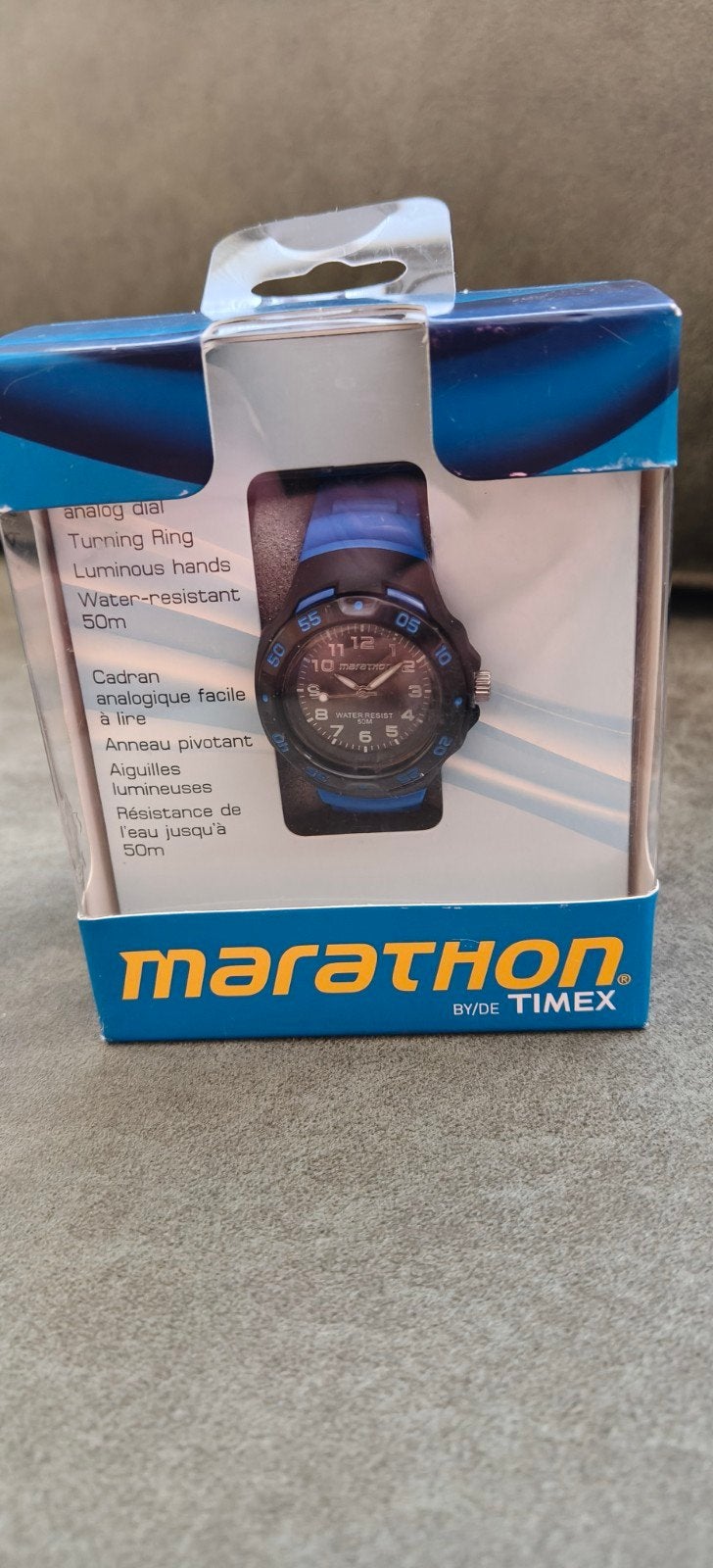 Timex horloge nieuwe in doos, Ophalen of Verzenden, Nieuw, Zwart, Android